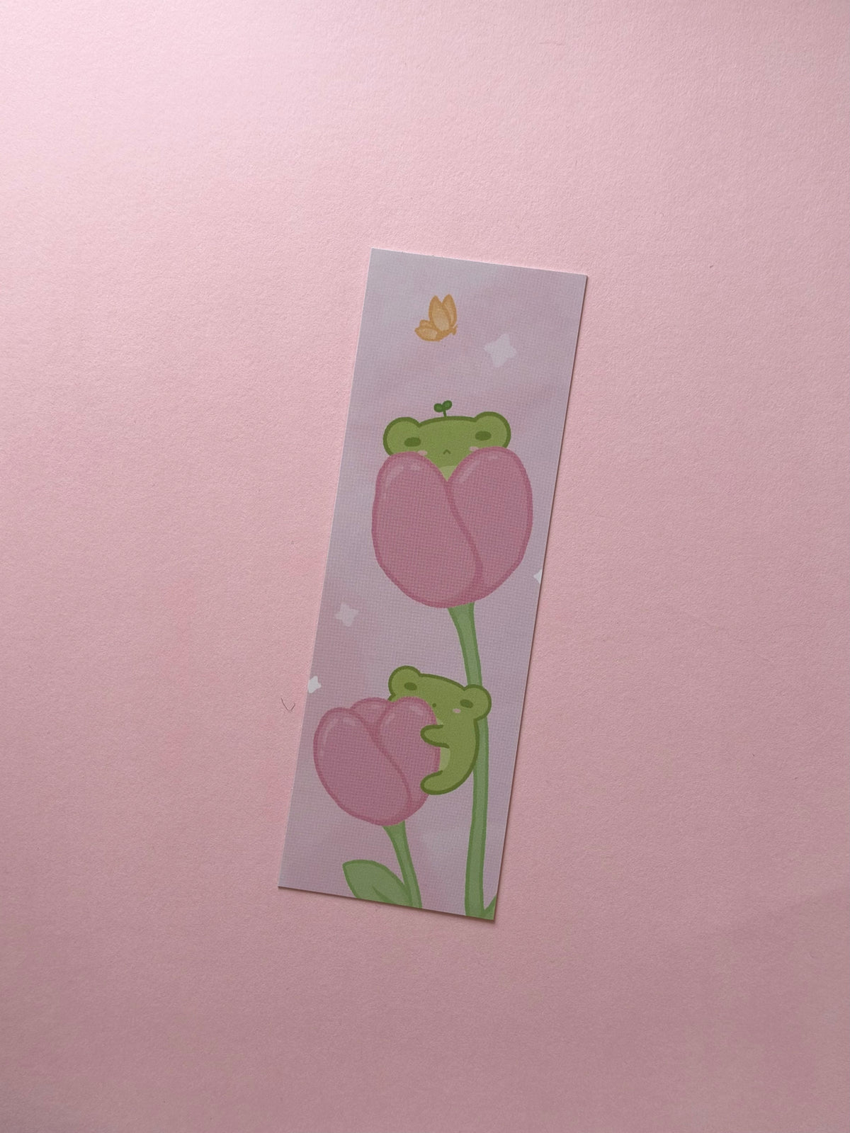 Froggos & Tulips Bookmark