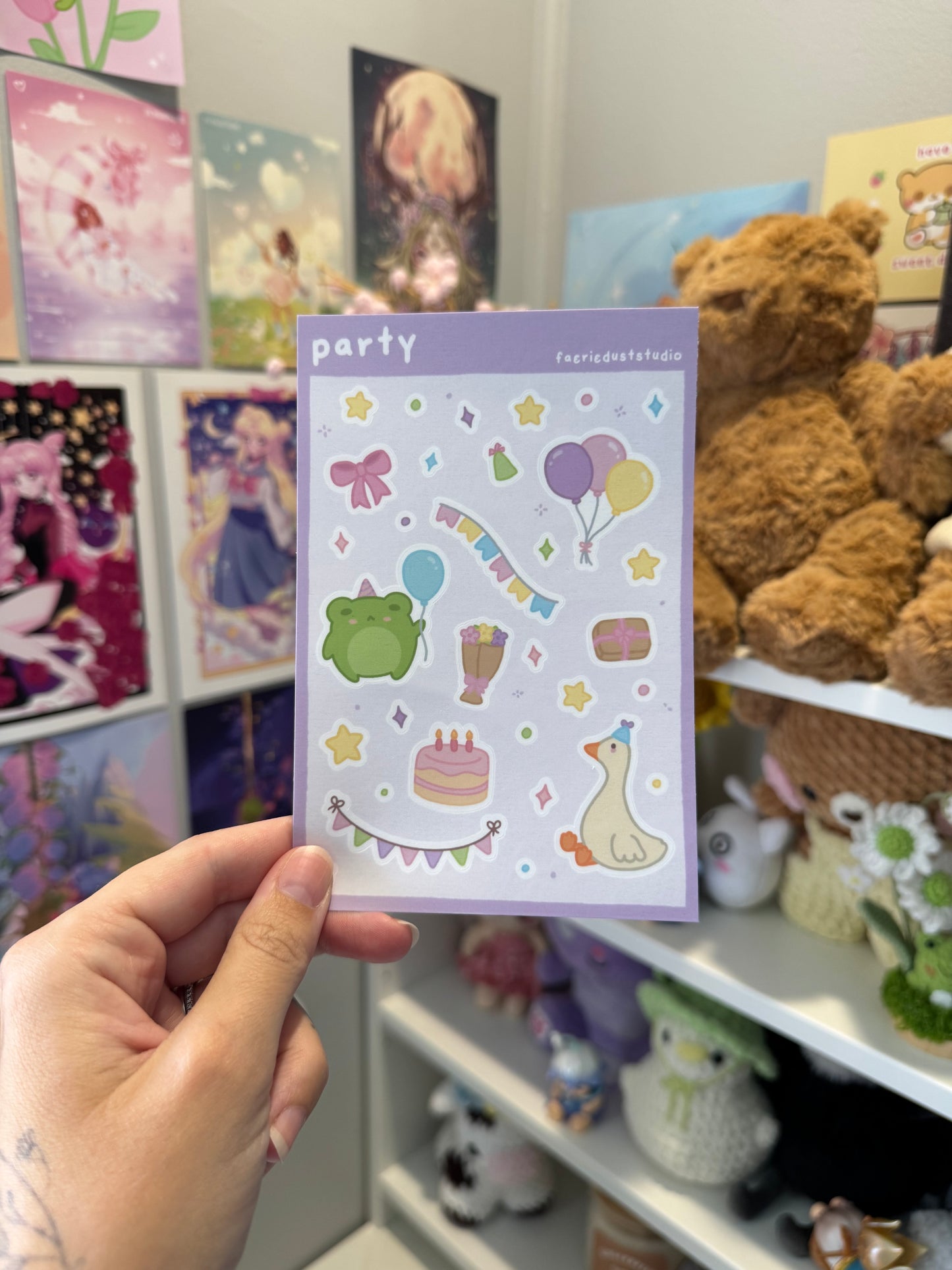 Party Sticker Sheet