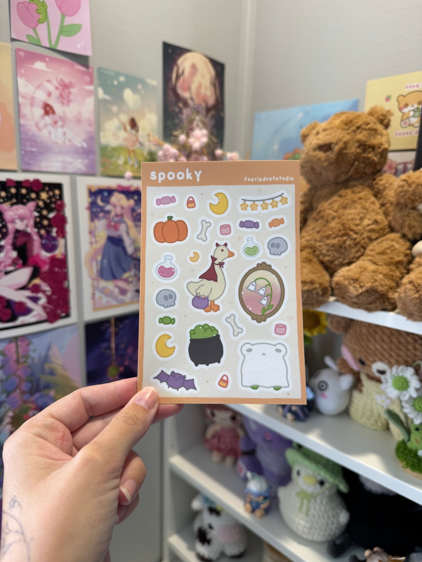 Spooky Sticker Sheet