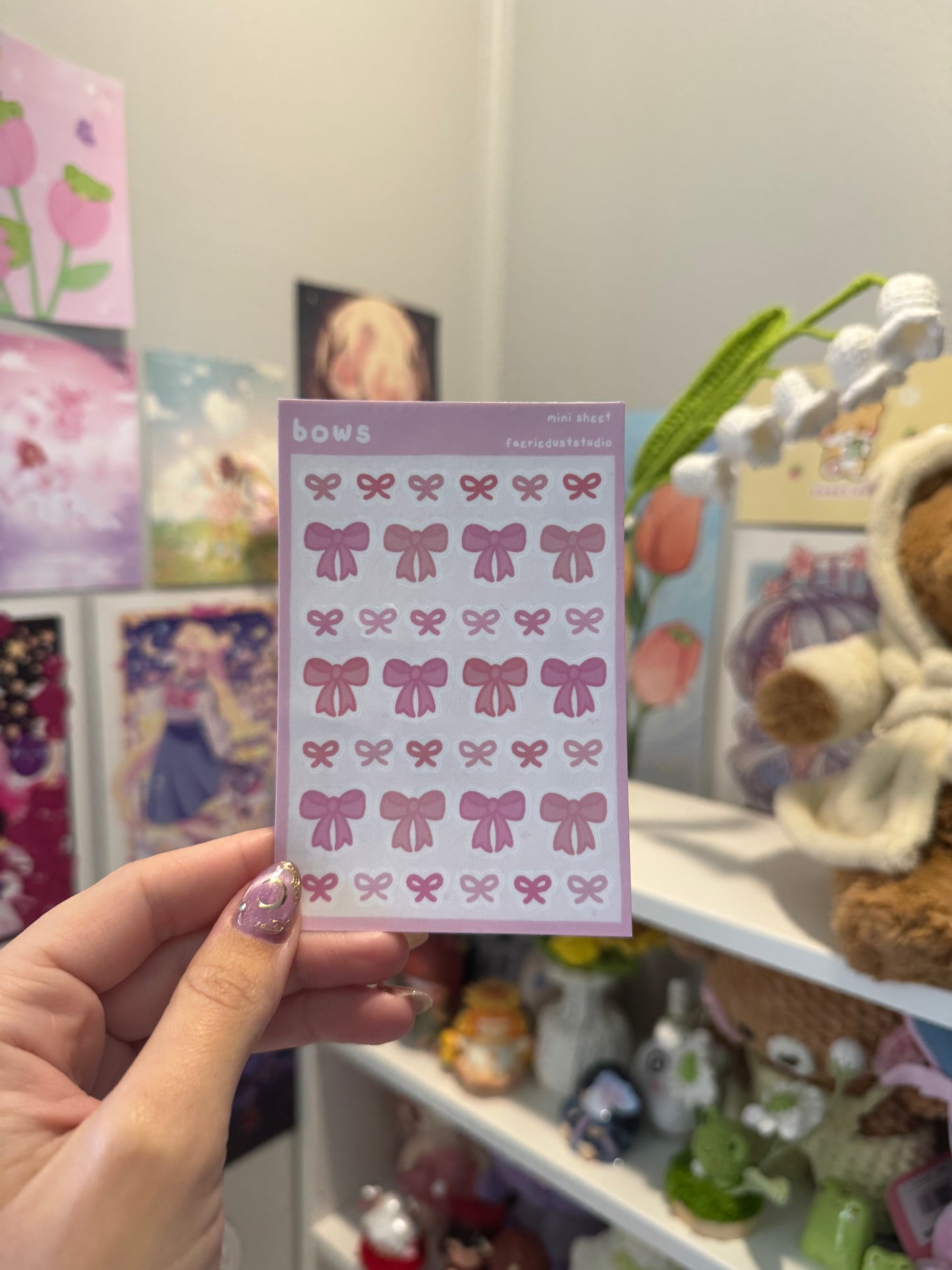 Bows Mini Sticker Sheet