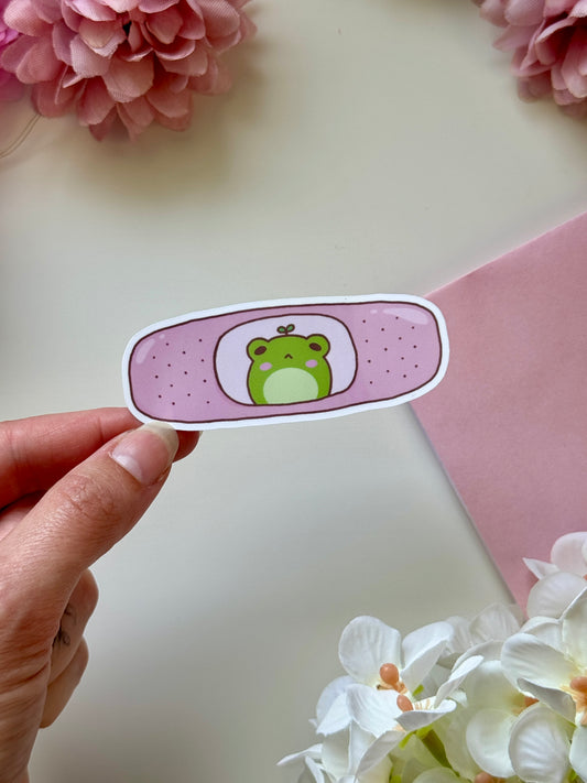 Froggo Bandaid Sticker