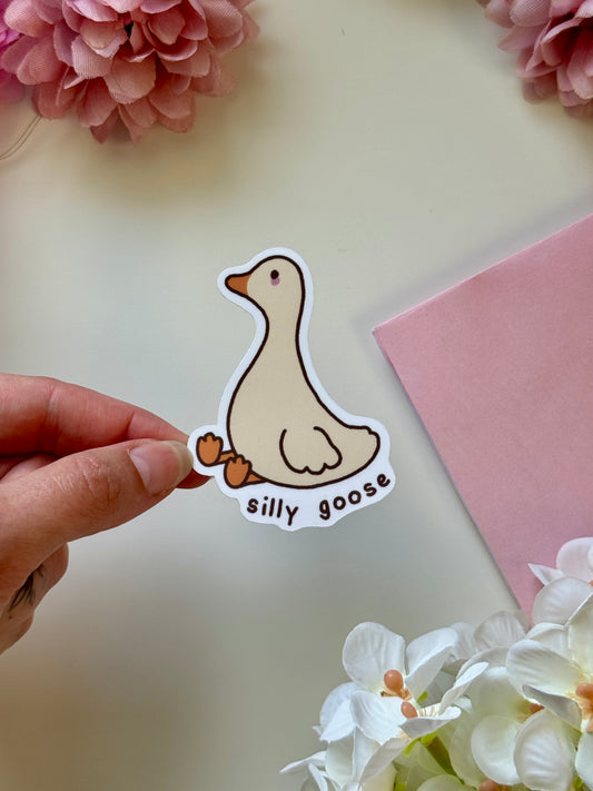 Silly Goose Sticker