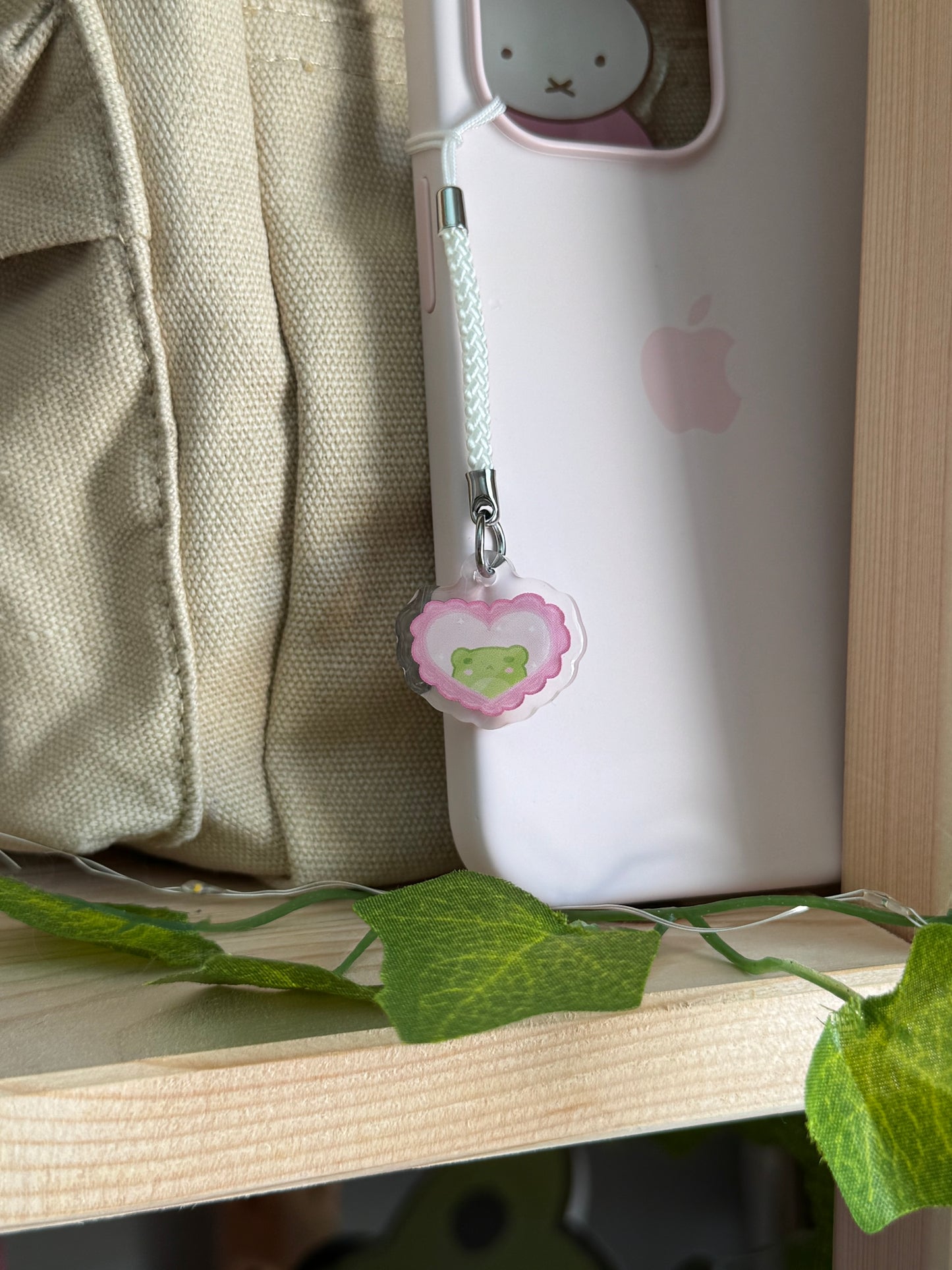 Froggo Frame Phone Charm