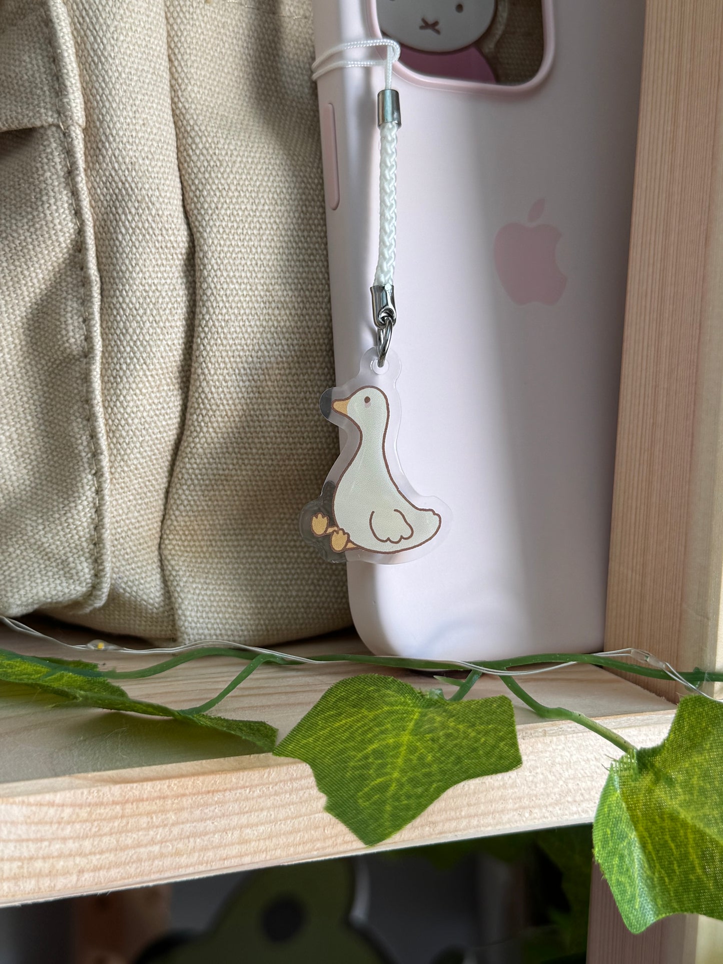 Goose Phone Charm