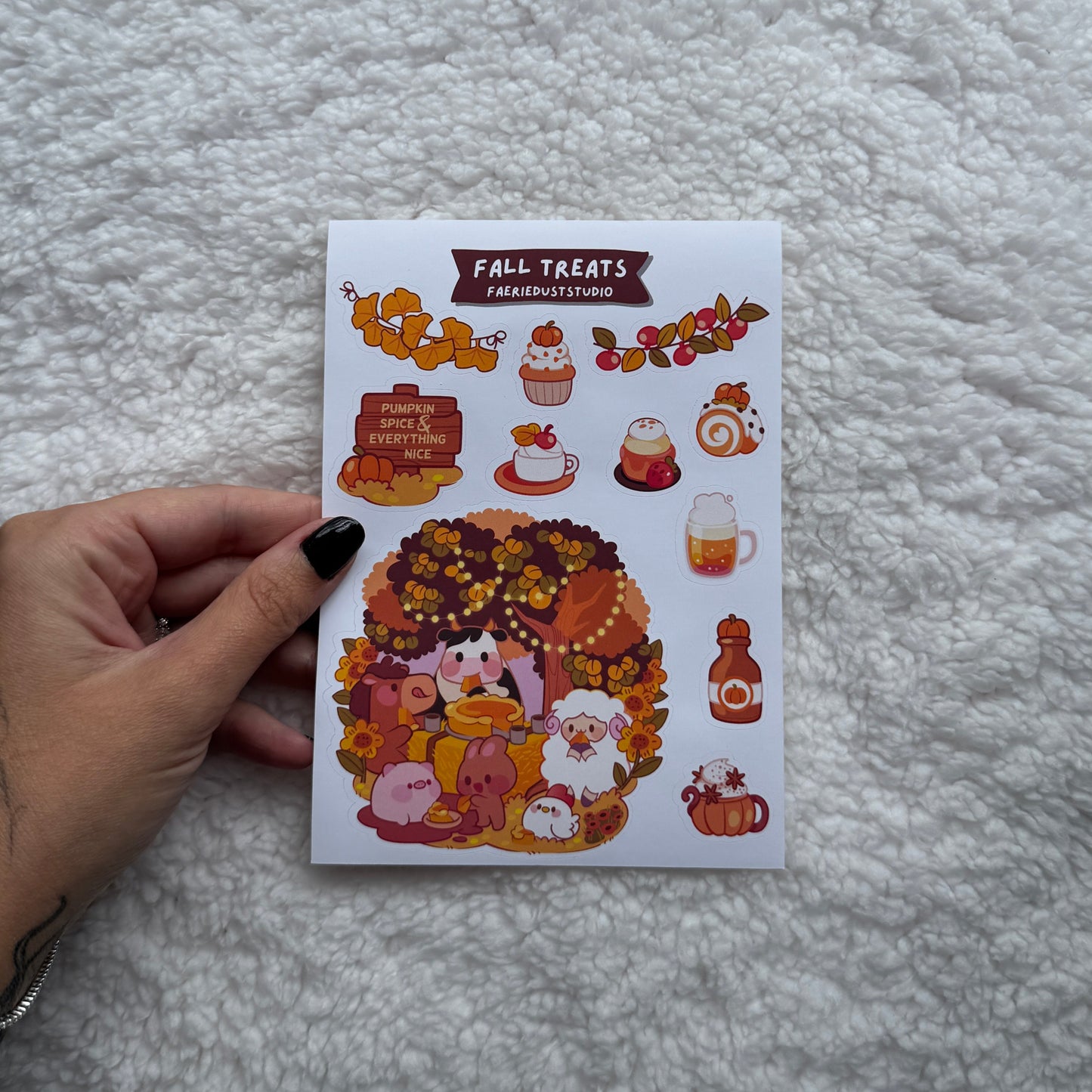 Fall Treats Sticker Sheet