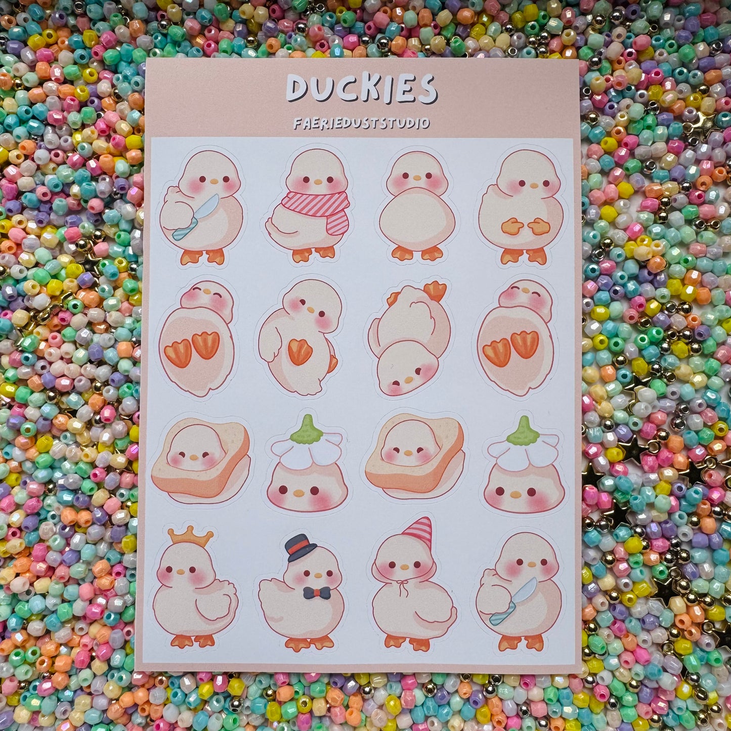 Duckies Sticker Sheet