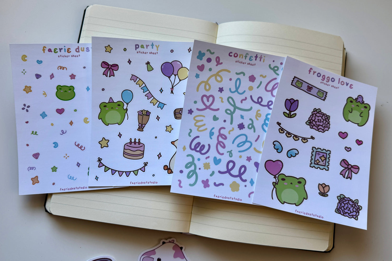 sticker sheets