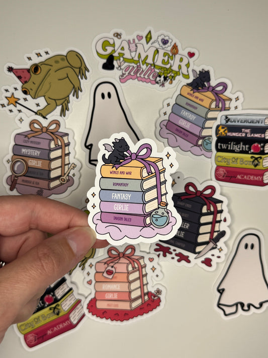 Fantasy Girlie Stack Sticker