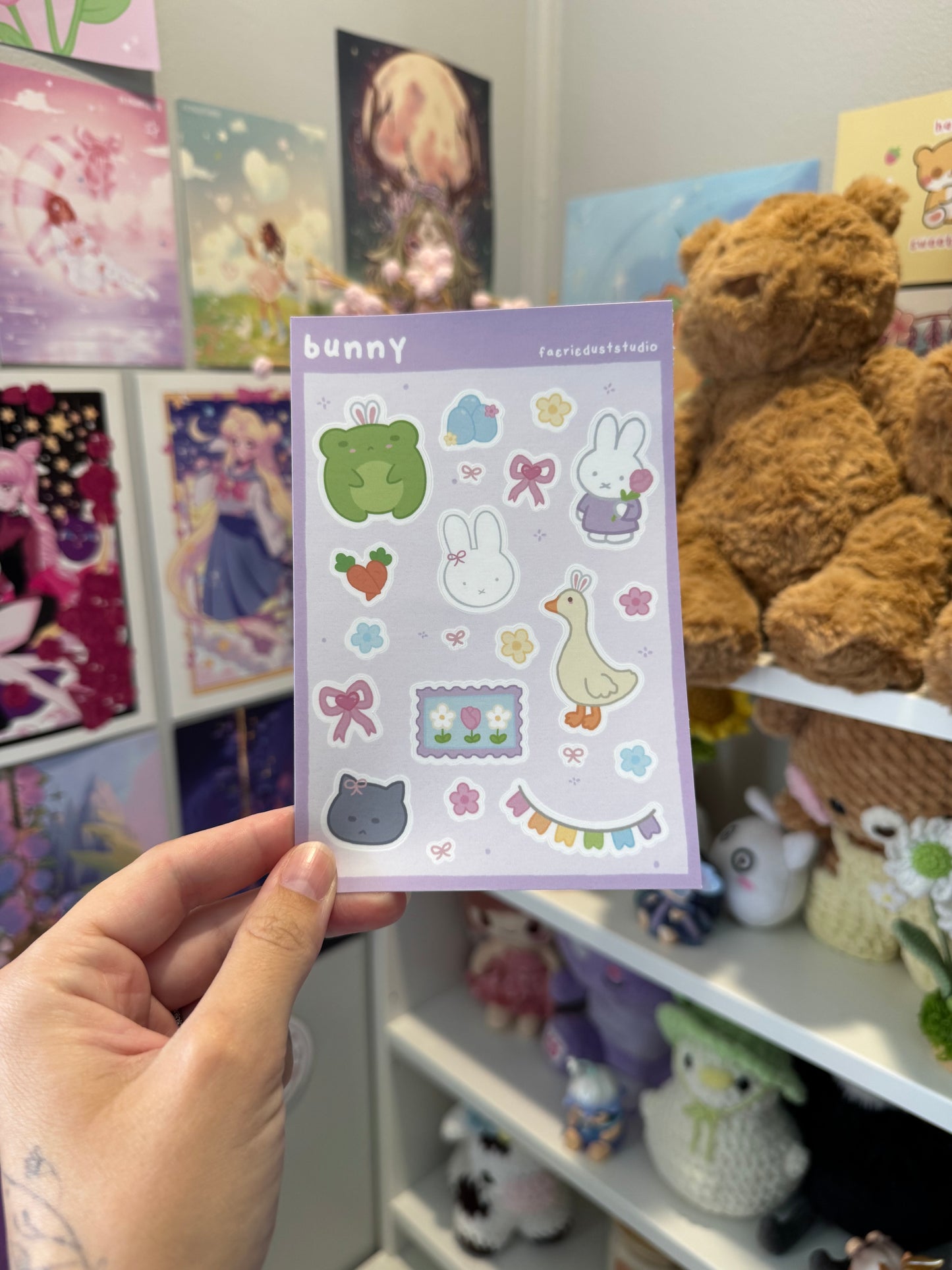 Bunny Sticker Sheet