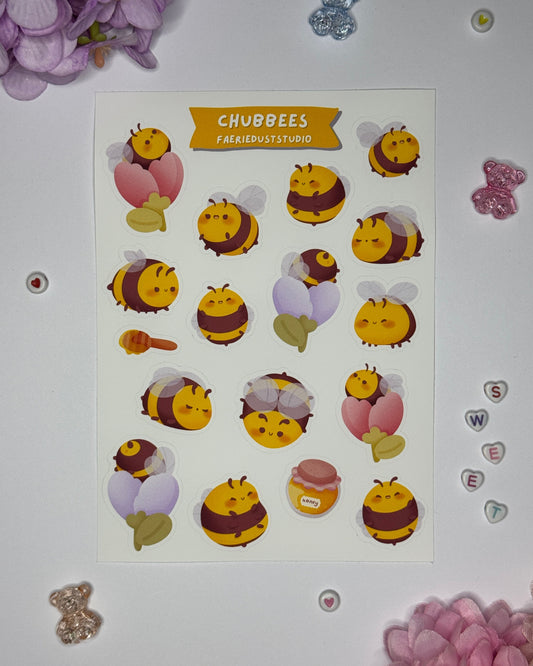 Chubbees Sticker Sheet