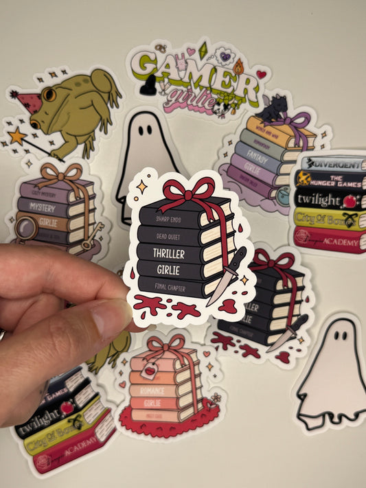 Thriller Girlie Stack Sticker