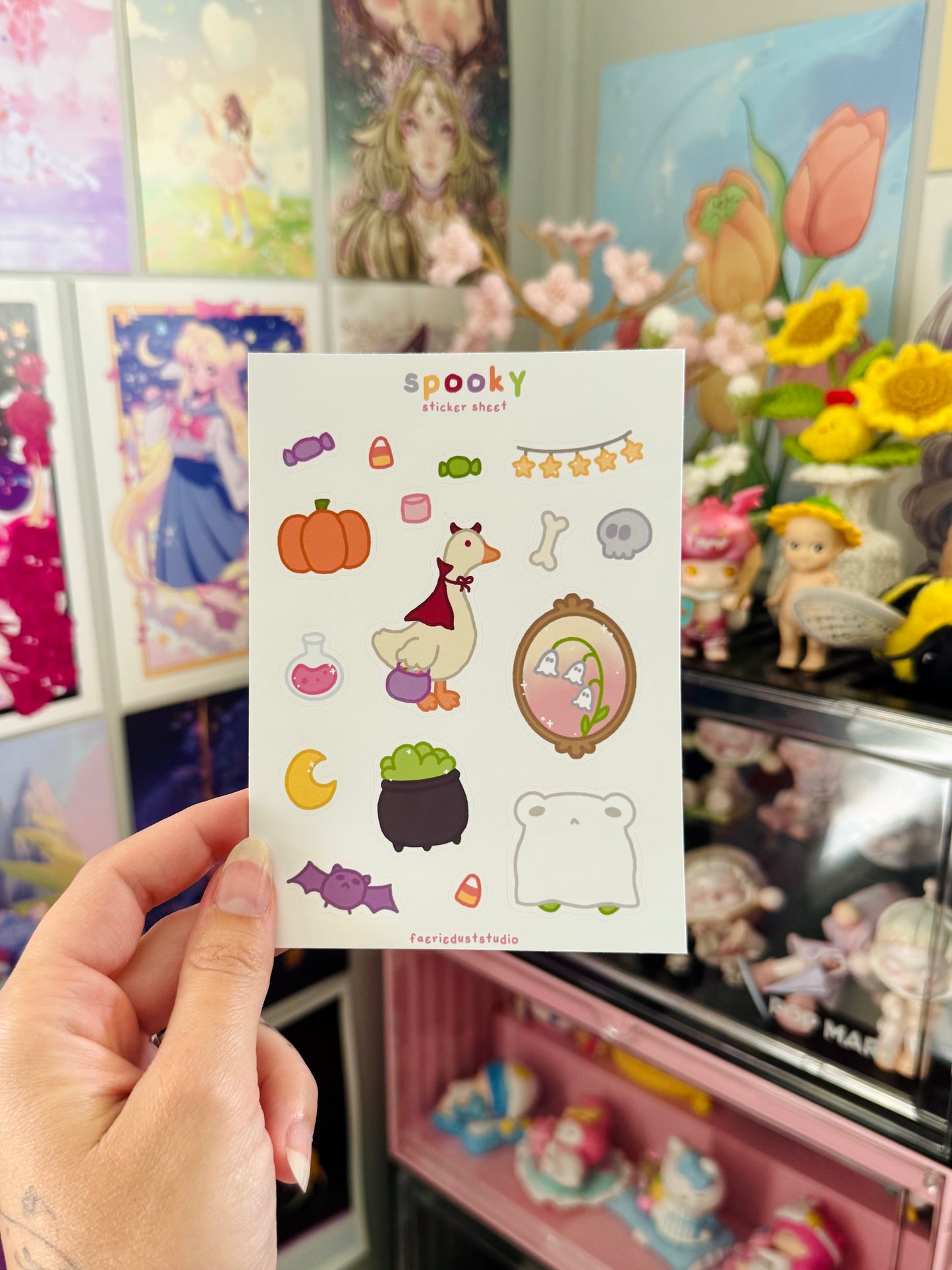 Spooky Sticker Sheet