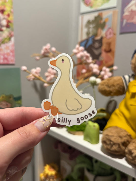 Silly Goose Sticker