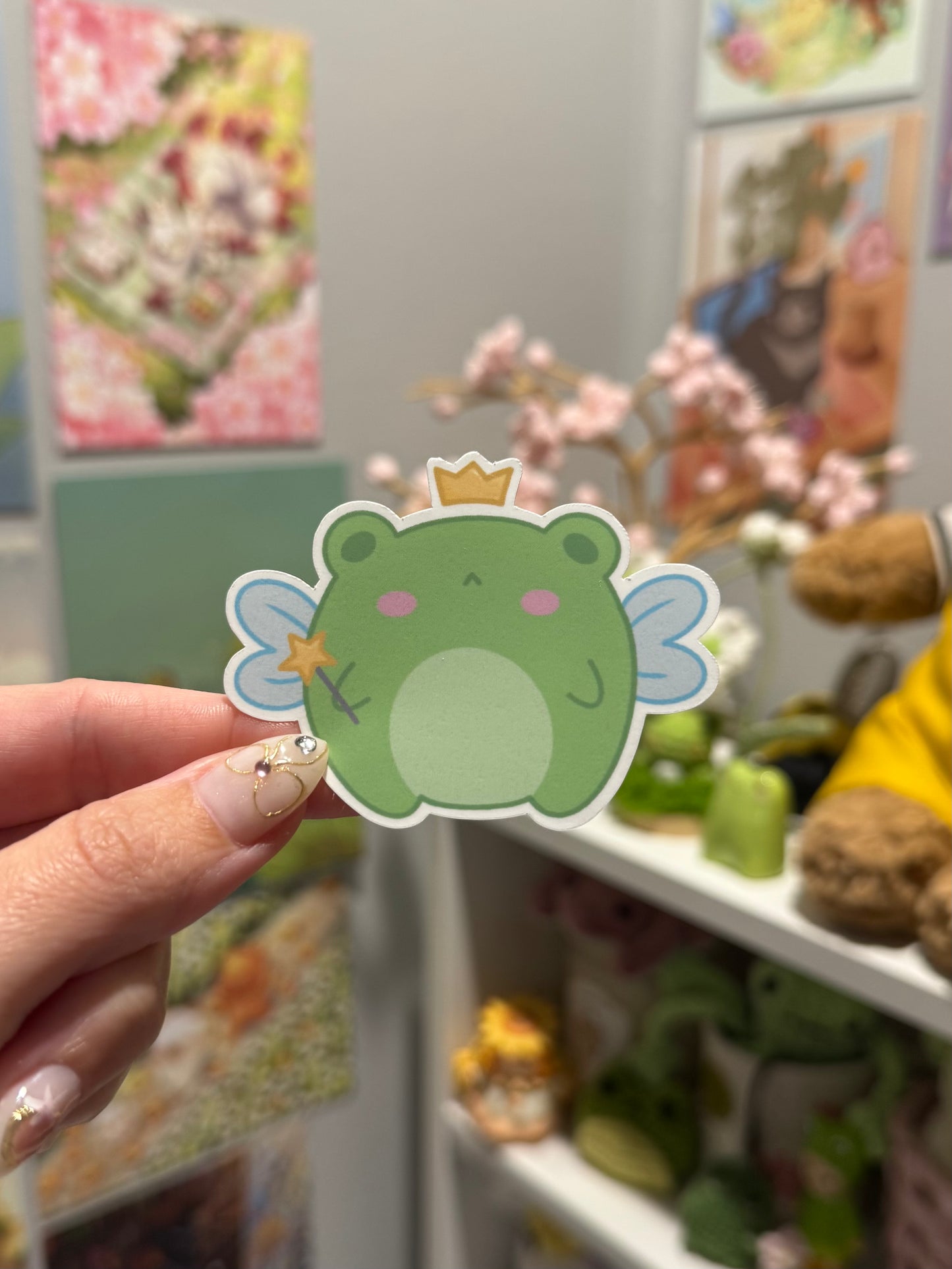 Fairy Froggo Sticker