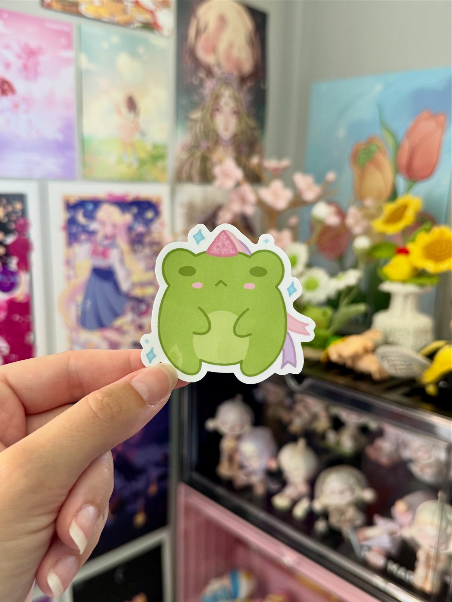 Princess Froggo Sticker