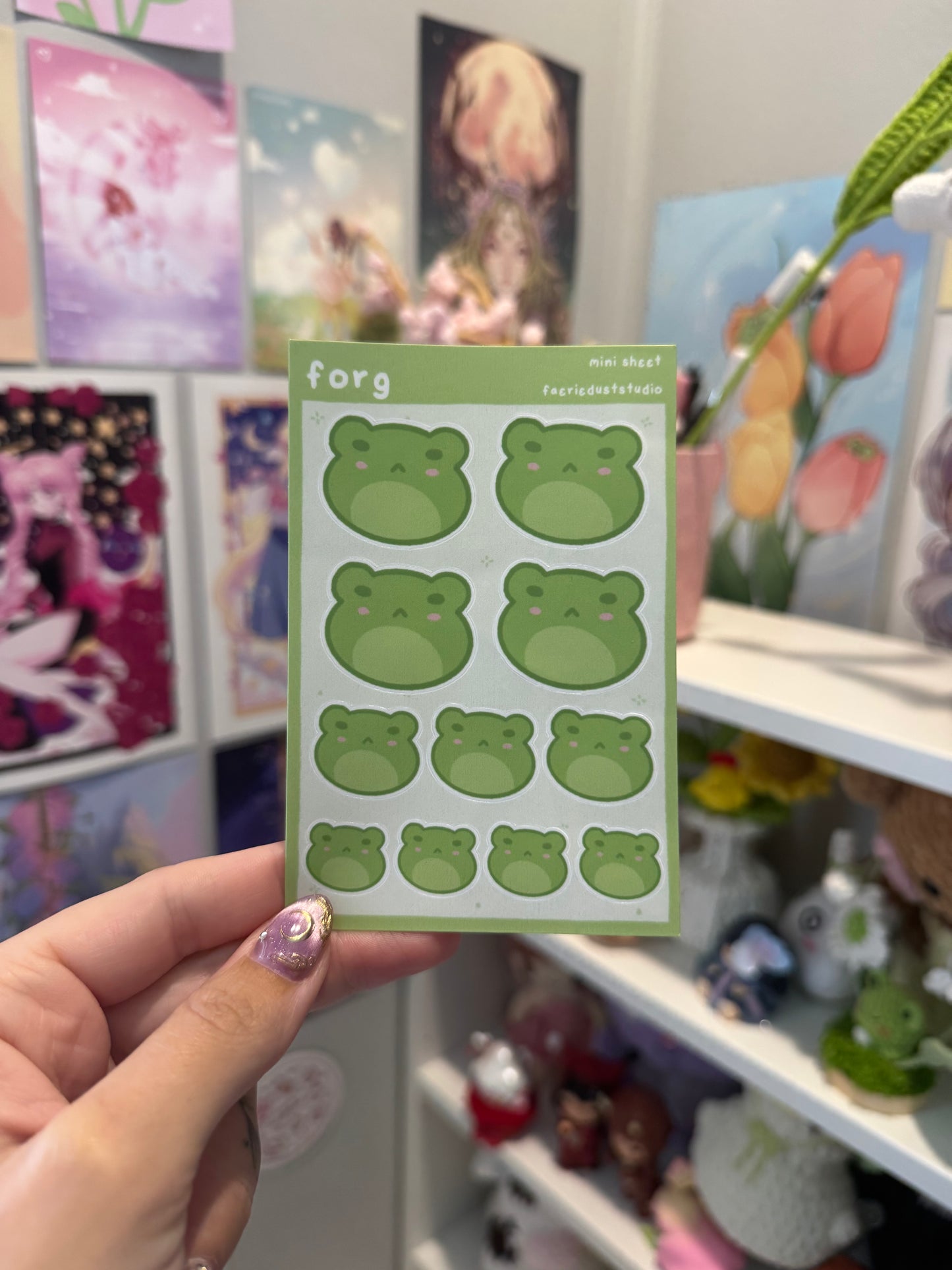 Forg Mini Sticker Sheet