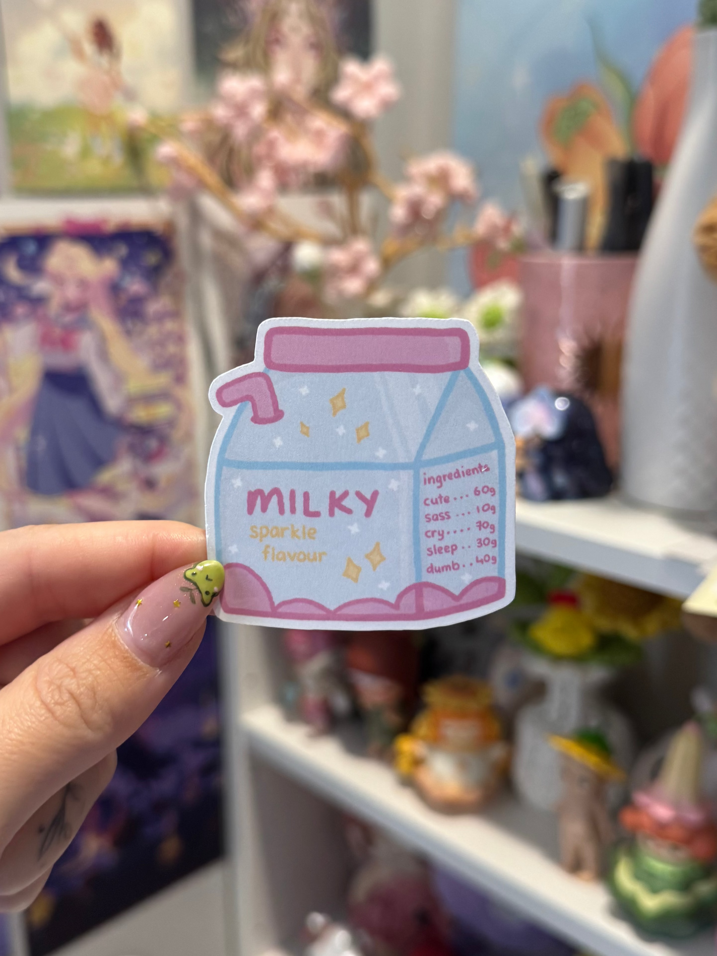 Milky Sticker