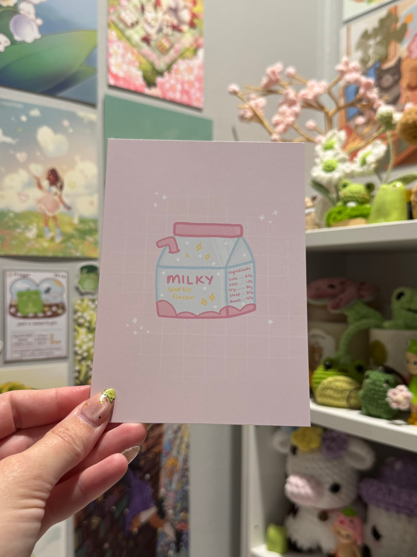 Milky 4in x 6in Print