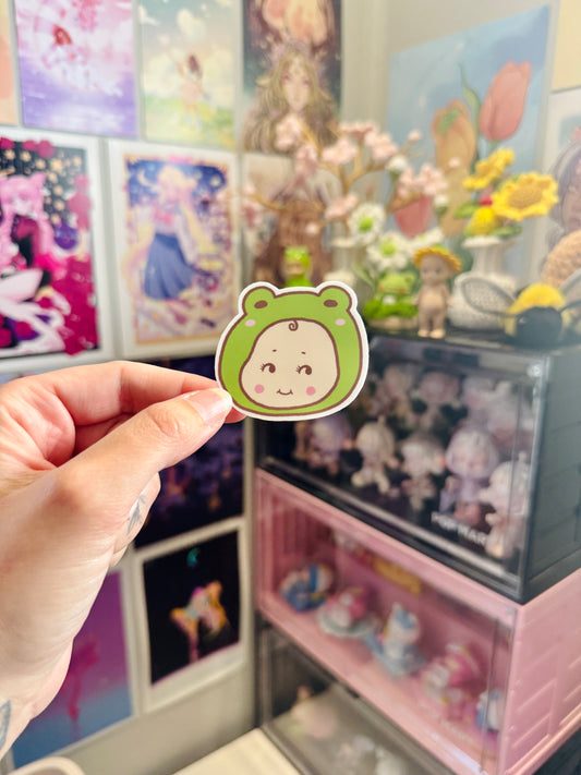 Kewpie Froggo Sticker