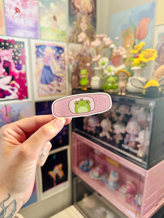Froggo Bandaid Sticker