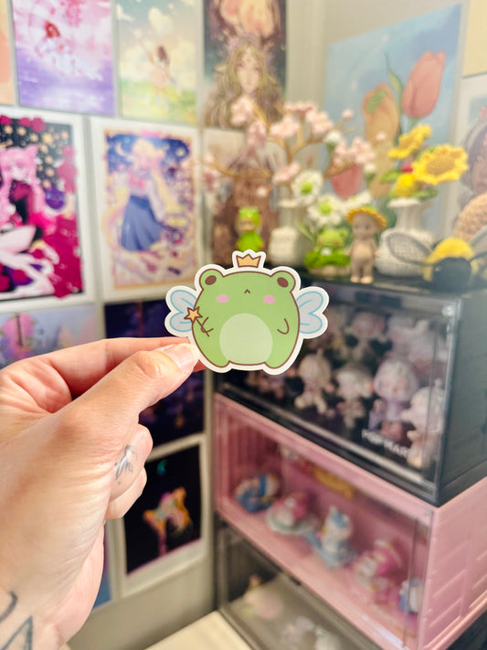 Fairy Froggo Sticker