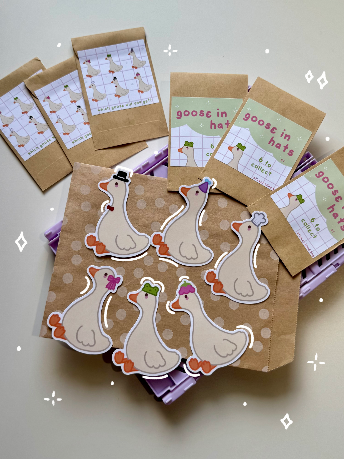 Goose in Hats Blind Bag