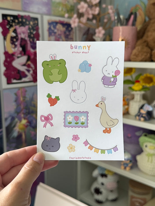 Bunny Sticker Sheet