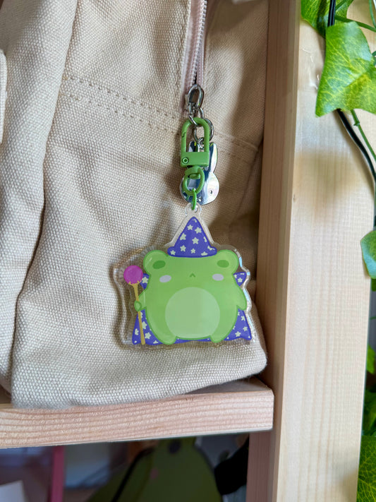 Wizard Froggo Keychain