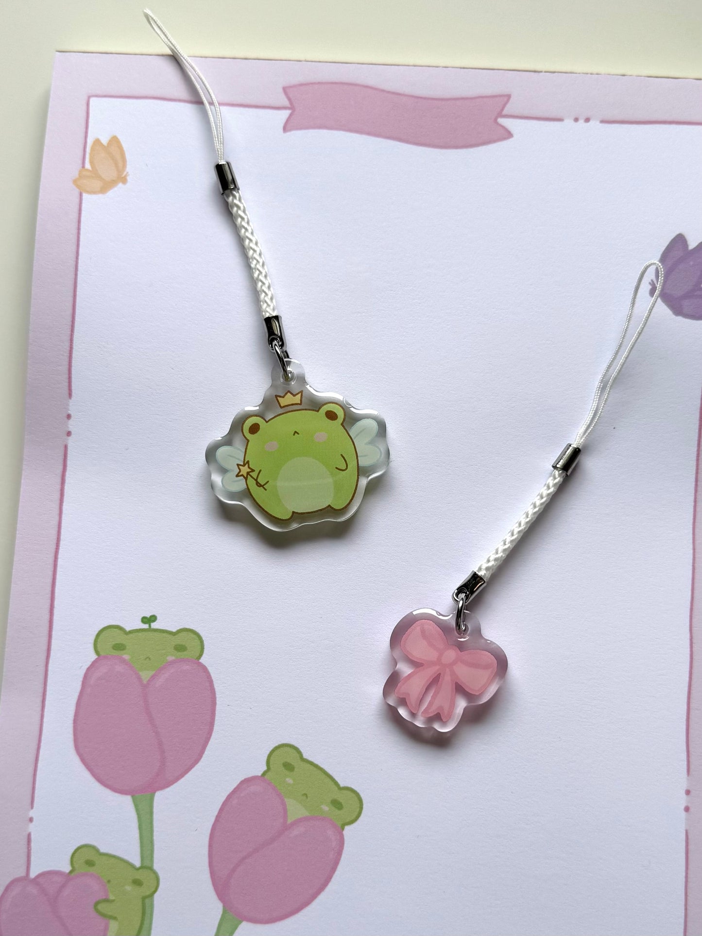 Fairy Froggo Phone Charm