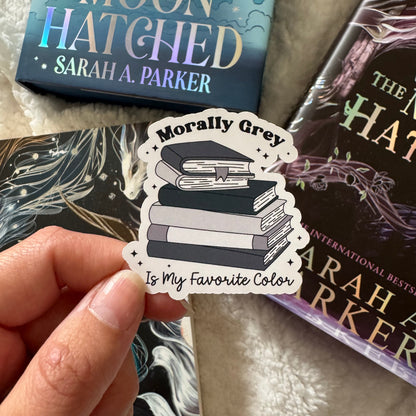 Morally Grey Sticker