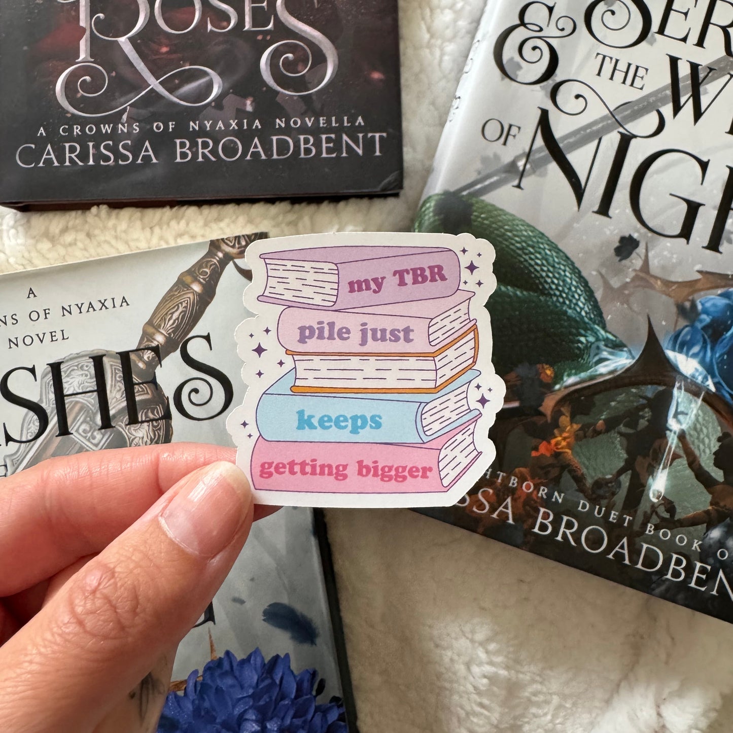 TBR Pile Sticker