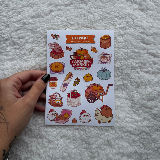 Farmers Sticker Sheet