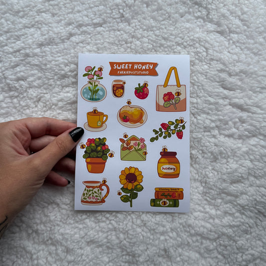 Sweet Honey Sticker Sheet