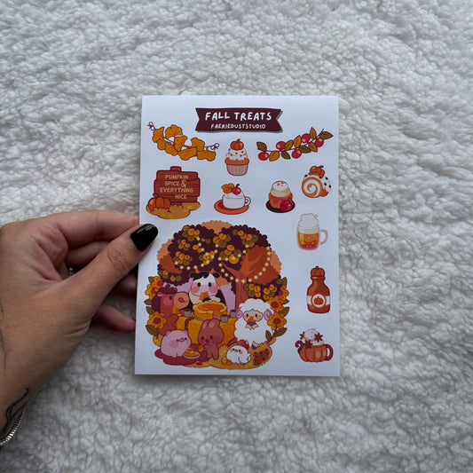 Fall Treats Sticker Sheet