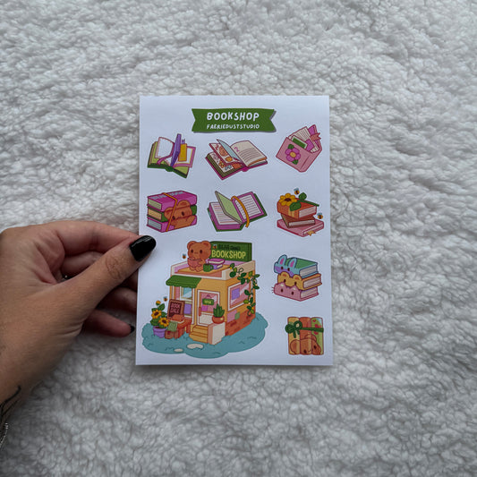 Bookshop Sticker Sheet