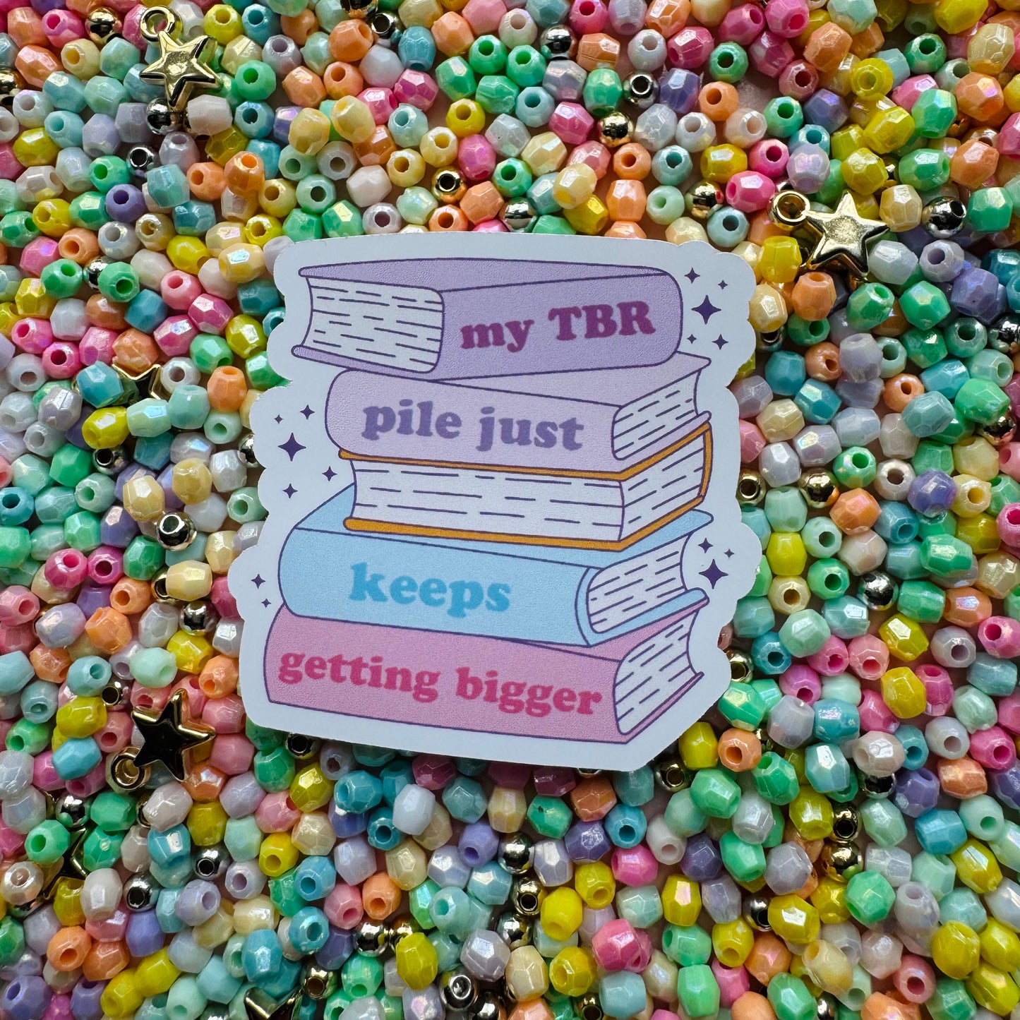 TBR Pile Sticker