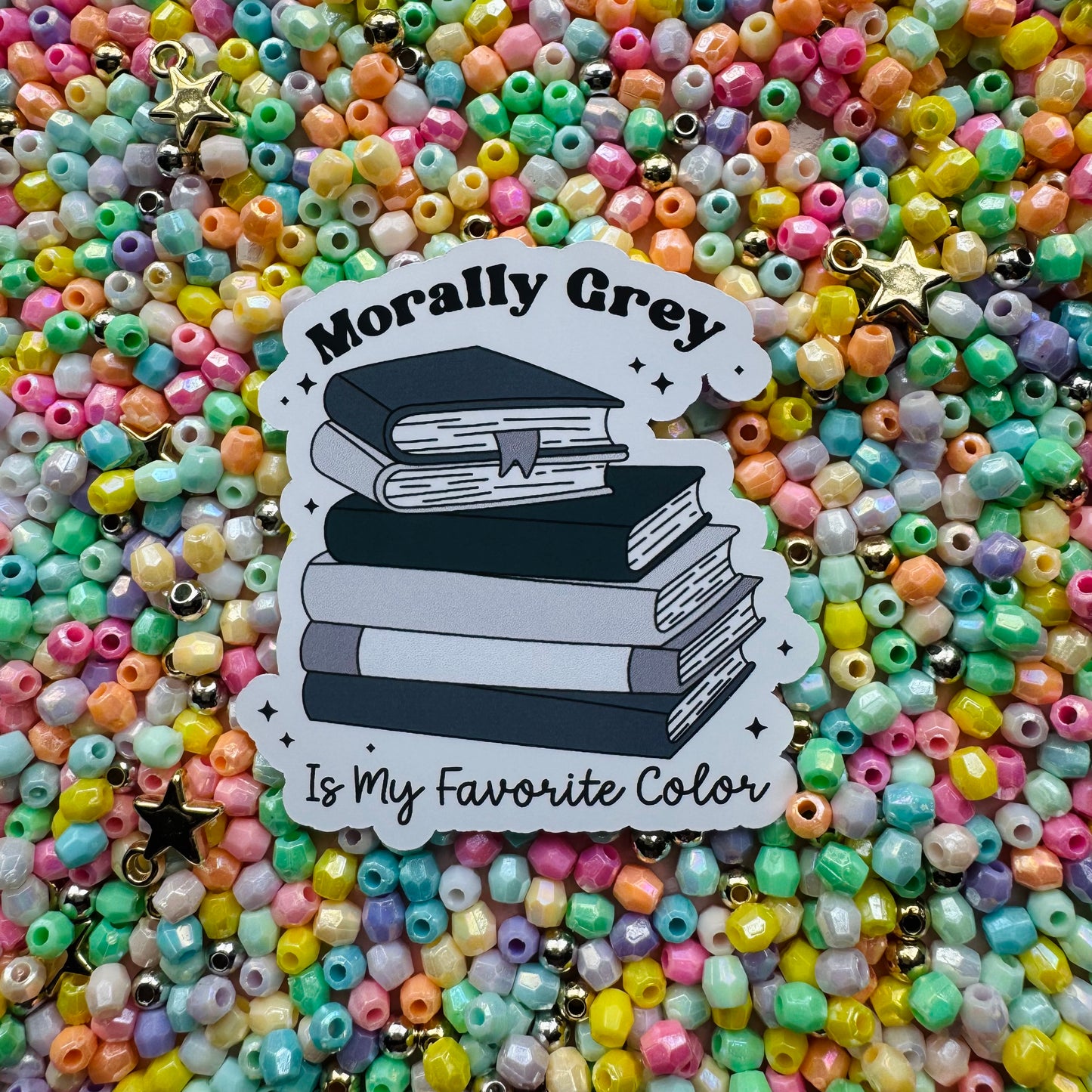 Morally Grey Sticker