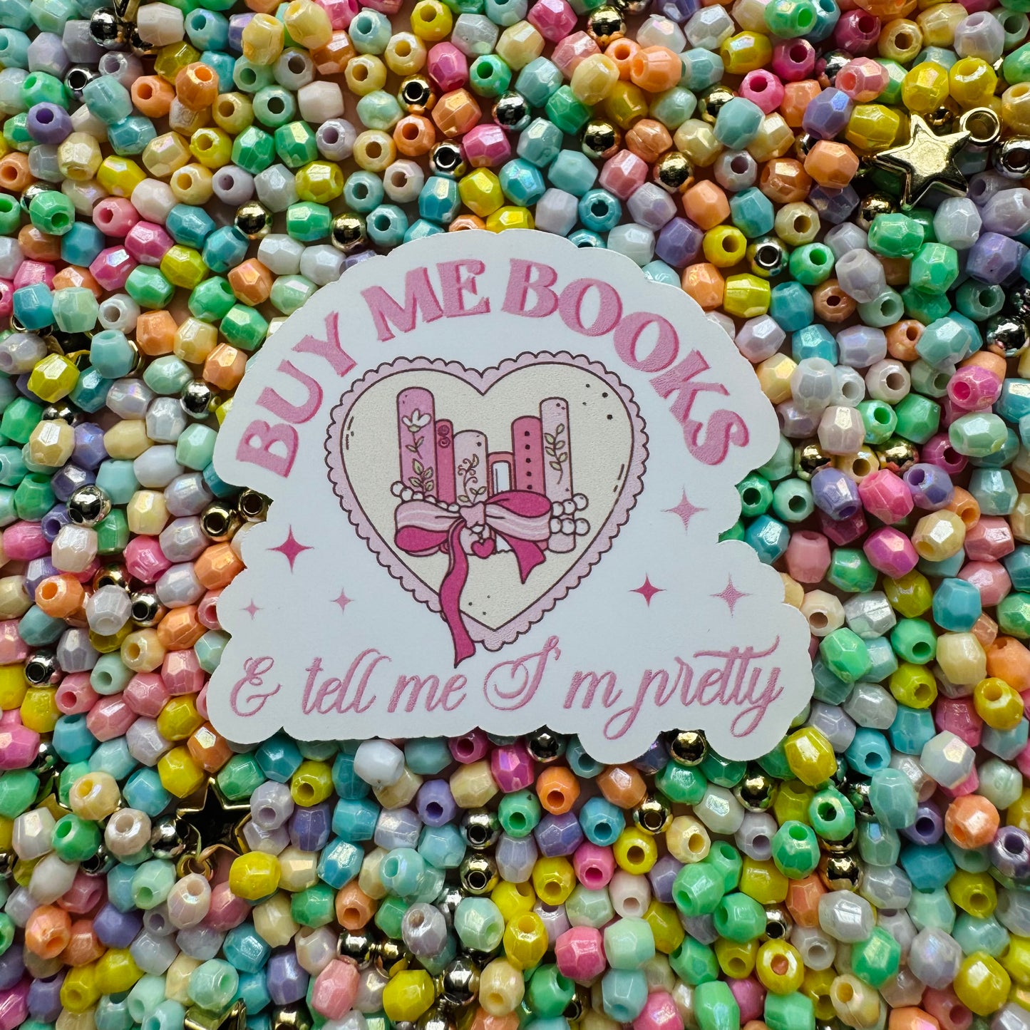 Buy Me Books Sticker