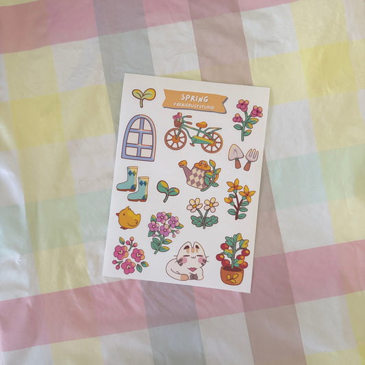 Spring Sticker Sheet