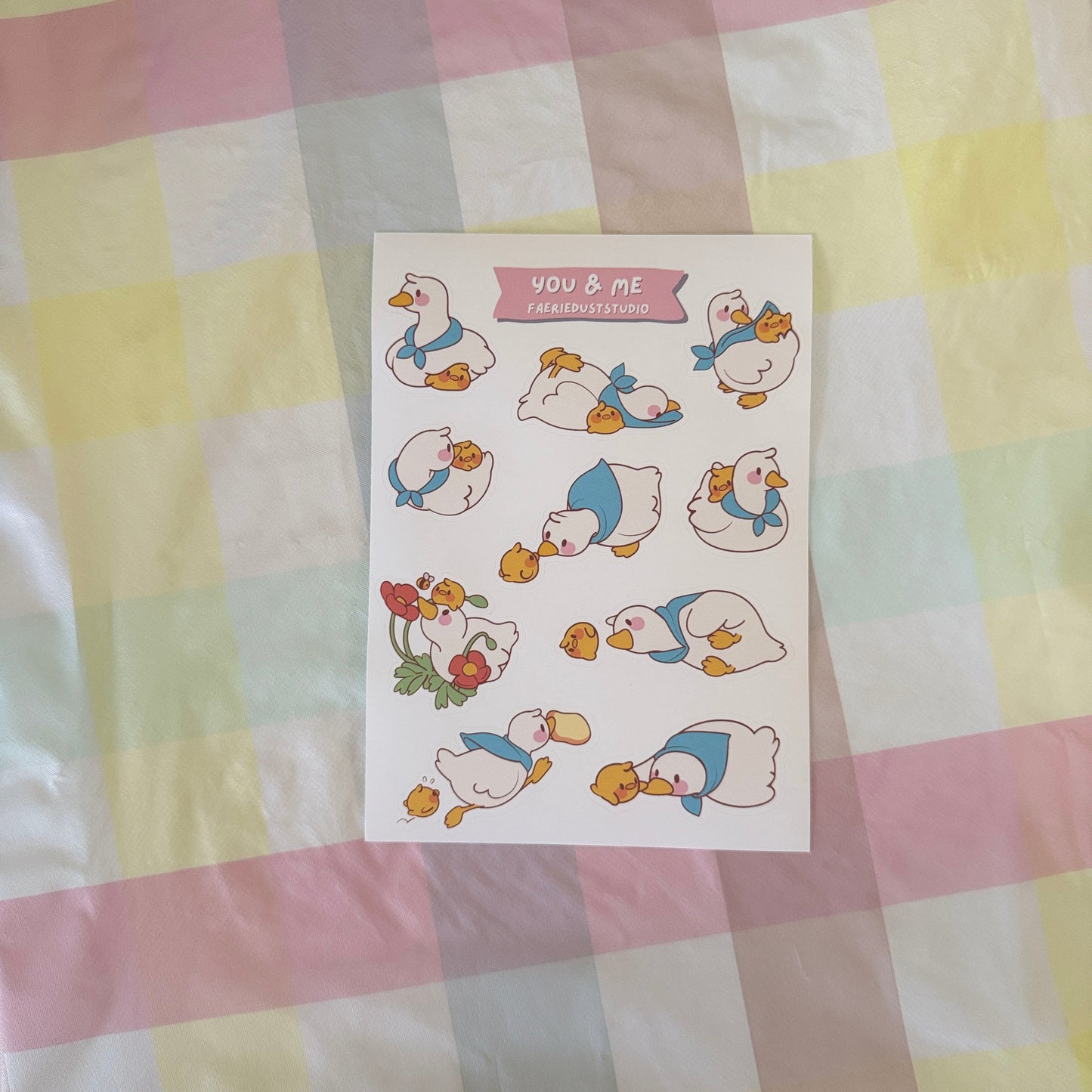 You & Me Sticker Sheet